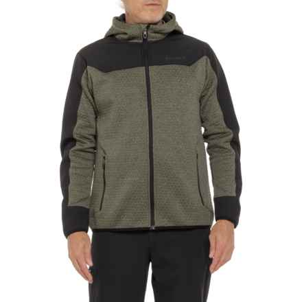 Spyder Honeycomb Quilted Hoodie - Full Zip in Olive