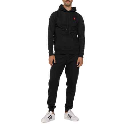 Spyder Hoodie and Joggers Lounge Set in Black