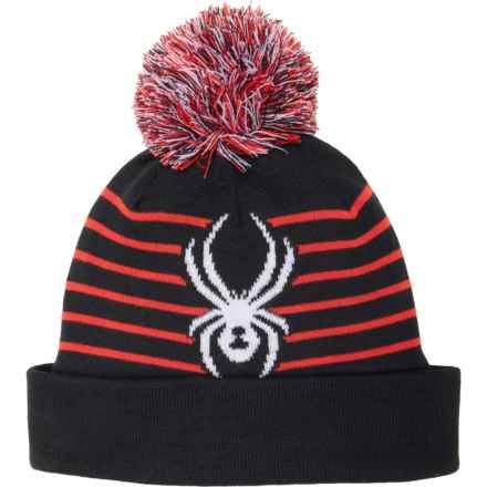Spyder Icebox Beanie - Fleece Lined (For Kids) in Black
