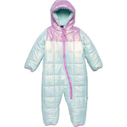 Spyder Infant Girls Layette One-Piece Snowsuit - Insulated in Aqua