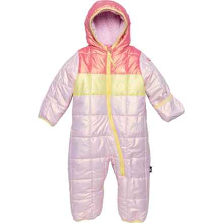 Spyder Infant Girls Pram Snowsuit - Insulated in Pink Lady