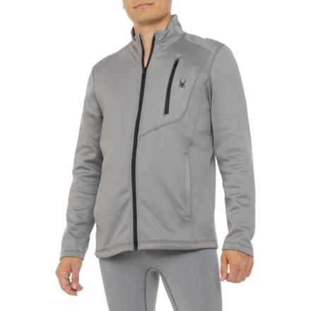 Spyder Interlock Jacket - Full Zip in Grey