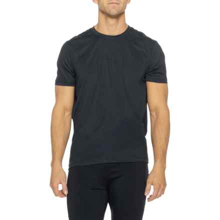 Spyder Interlock Knit T-Shirt - Short Sleeve in Blazing Black