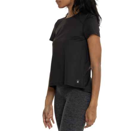 Spyder Interlock T-Shirt - Short Sleeve in Black