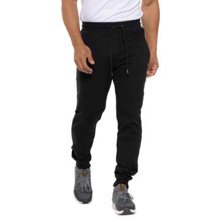 Spyder Knit Fleece Joggers in Black