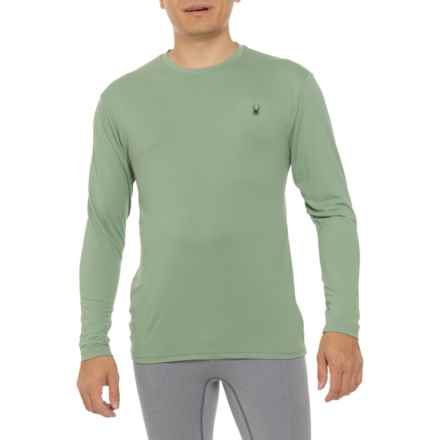 Spyder Knit Lounge Shirt - Long Sleeve in Green