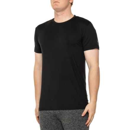 Spyder Knit Lounge Shirt - Short Sleeve in Black