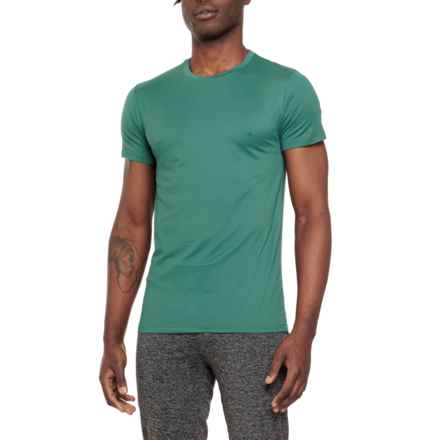 Spyder Knit Lounge Shirt - Short Sleeve in Green