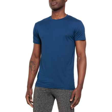 Spyder Knit Lounge Shirt - Short Sleeve in Navy