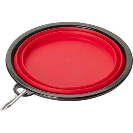 Spyder Large Travel Pet Bowl - 34 oz. in Red