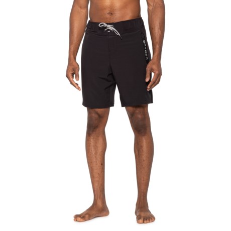 Spyder Laser-Cut Pocket Eboard Swim Trunks (For Men)