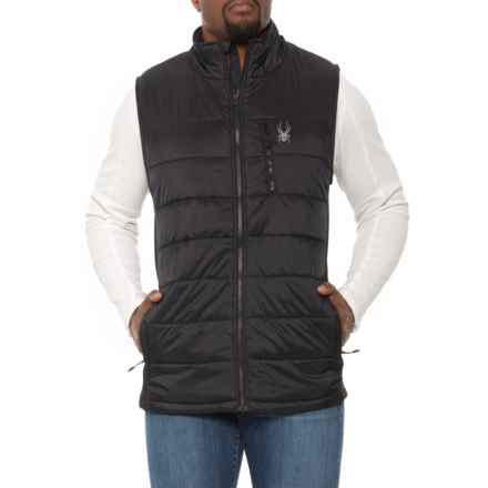 Spyder Level Up Puffer Vest - Insulated in Black