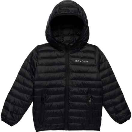 Spyder Little Boys Packable Jacket - Insulated in Black