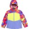 Spyder Little Girls Conquer Ski Jacket - Waterproof, Insulated in Pink Combo