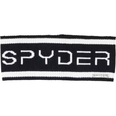 Spyder Logo Headband in Black