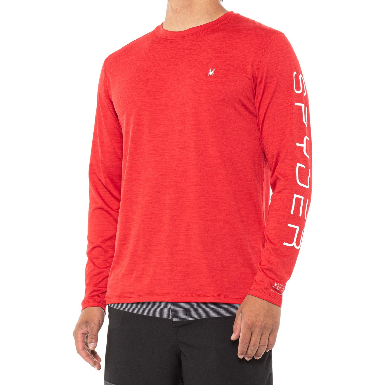 Spyder Logo Rash Guard (For Men)