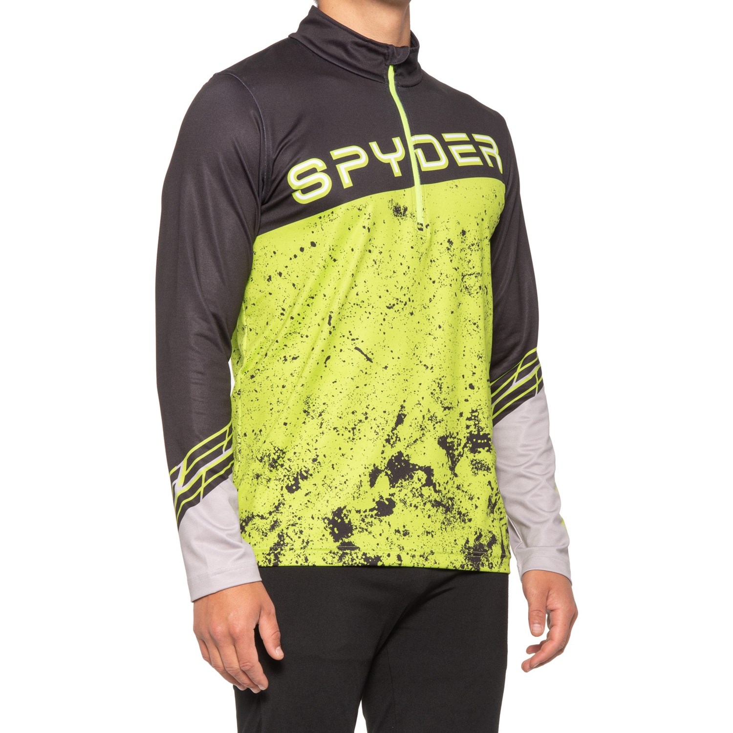 mens black base layer