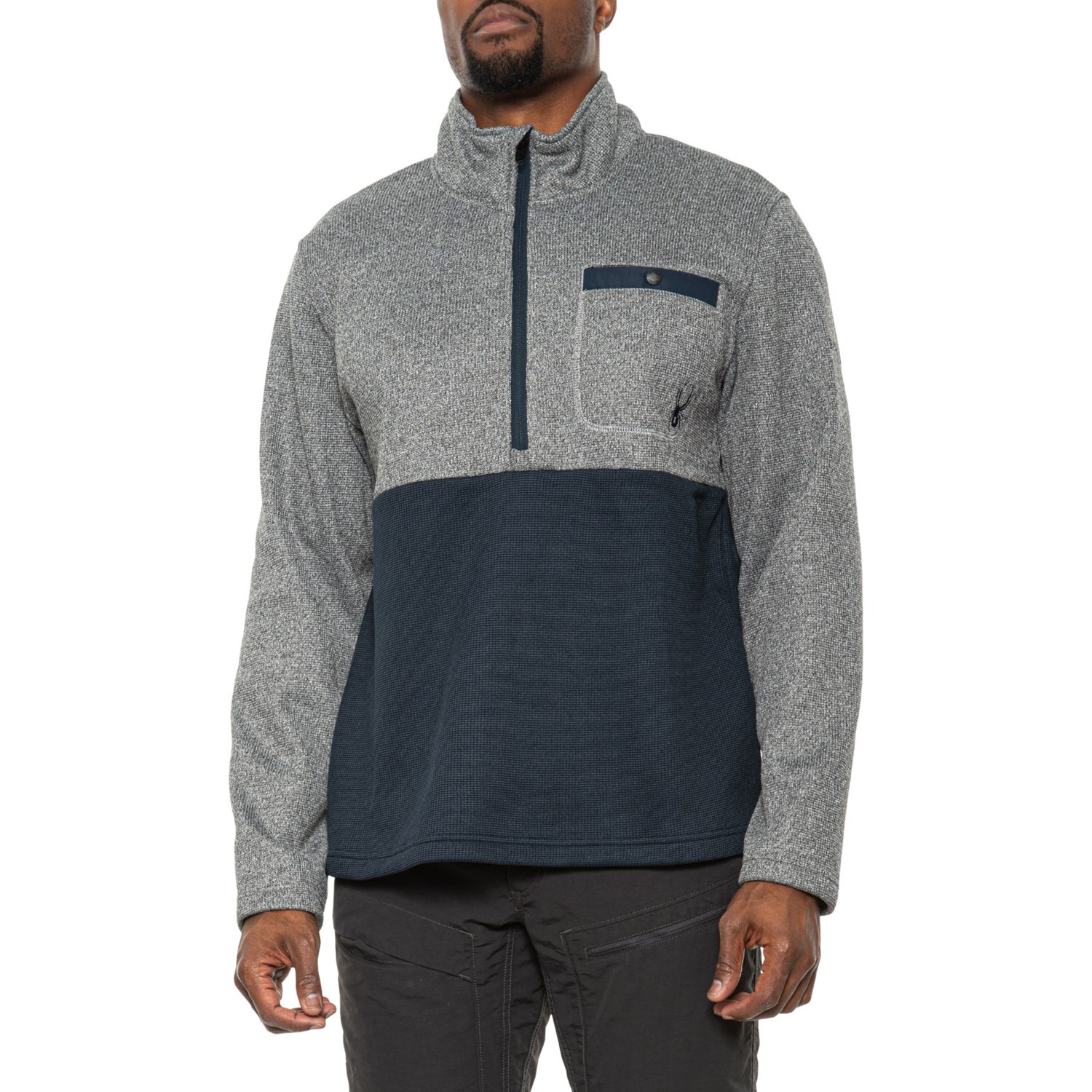 Spyder, Men’s Activewear ¼ Zip Pullover Sweater Shirt (Choose Color + Size)