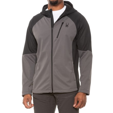 Spyder Men's Polar Grey Mendoza on sale Full Zip Jacket, size large