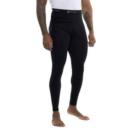 Spyder Merino Wool Blend Base Layer Pants in Black