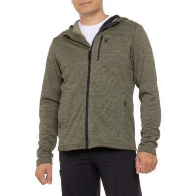 Spyder Mesh Fleece Full-Zip Hoodie