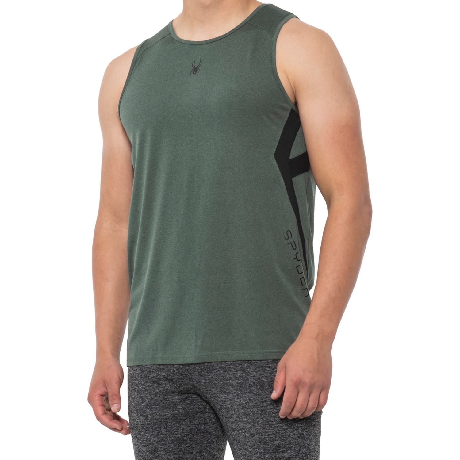 Spyder Mesh Insert Tank Top (For Men)