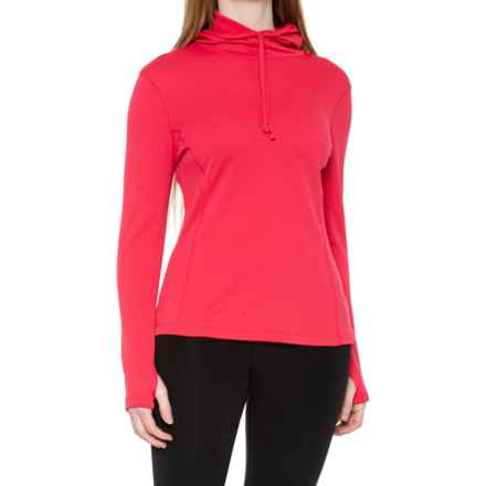Spyder Midweight Base Layer Hoodie in 650-Cerise