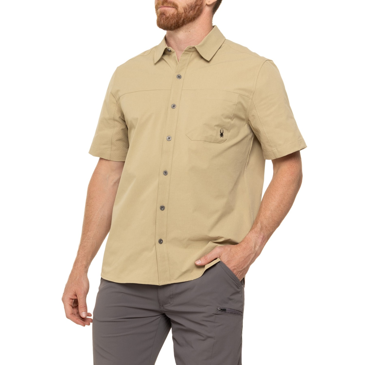 Spyder Mini Ripstop 2-Pocket Shirt - Short Sleeve