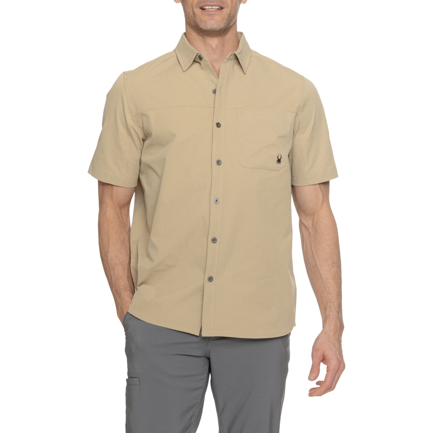 Spyder Mini Ripstop 2-Pocket Shirt - Short Sleeve