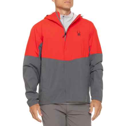 Spyder Mist Rain Jacket - Waterproof in Volcano