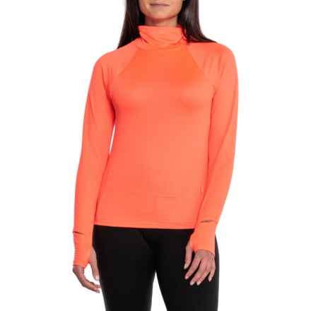 Spyder Mock Neck Shirt - Long Sleeve in Ember