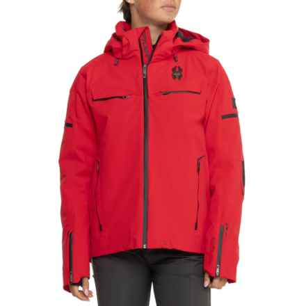 Spyder Monterosa Primaloft® Ski Jacket - Waterproof, Insulated, RECCO® in Spyder Red