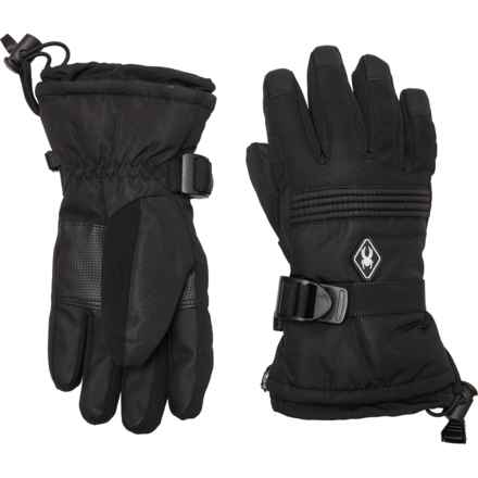 Spyder Mountain Ski Gloves - Insulated (For Kids) in Black