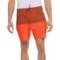 Spyder Nolan Hybrid Shorts in Twisted Orange