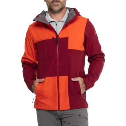 Spyder Nolan Softshell Jacket - Waterproof in Twisted Orange