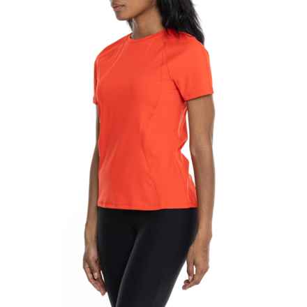 Spyder Non-Peach Shirt - Short Sleeve in Orange Spritz