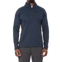 Spyder Outbound Fleece Sweater - Zip Neck in Den Black