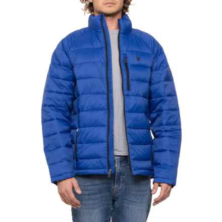 Spyder Packable Jacket - Insulated in Electric Blue