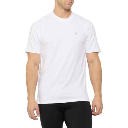 Spyder Peached Jersey T-Shirt - Short Sleeve in White