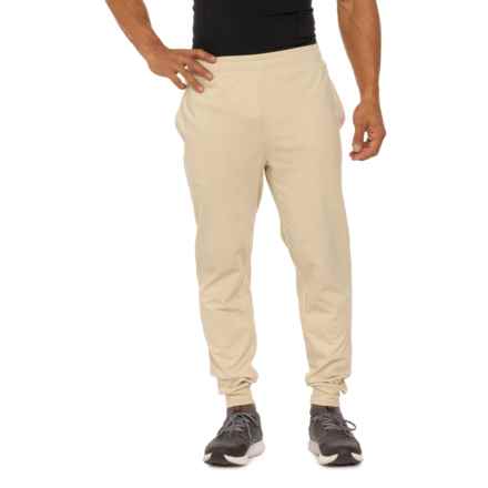 Spyder Peached Super Plush Interlock Joggers in Tan