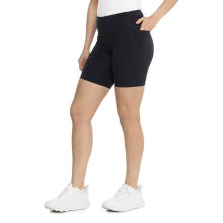 Spyder Pocket Bike Shorts - 7” in Black