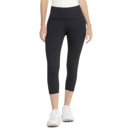 Spyder Pocket Capri Leggings in Black