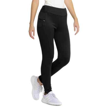 Spyder Polar Fleece Bonded Leggings in Black