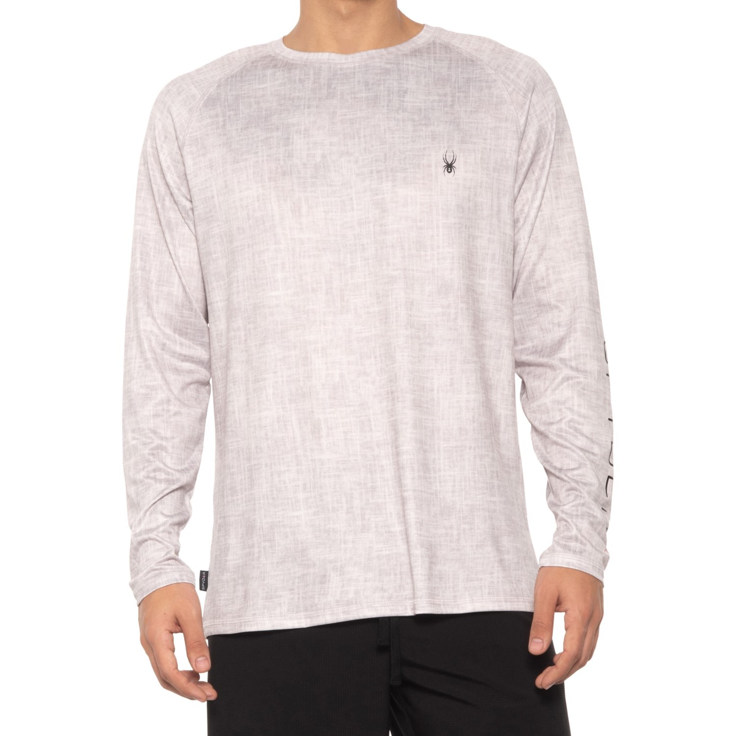 Spyder Herren Rashguard Kurzarm - Schnelltrocknendes Sport Shirt