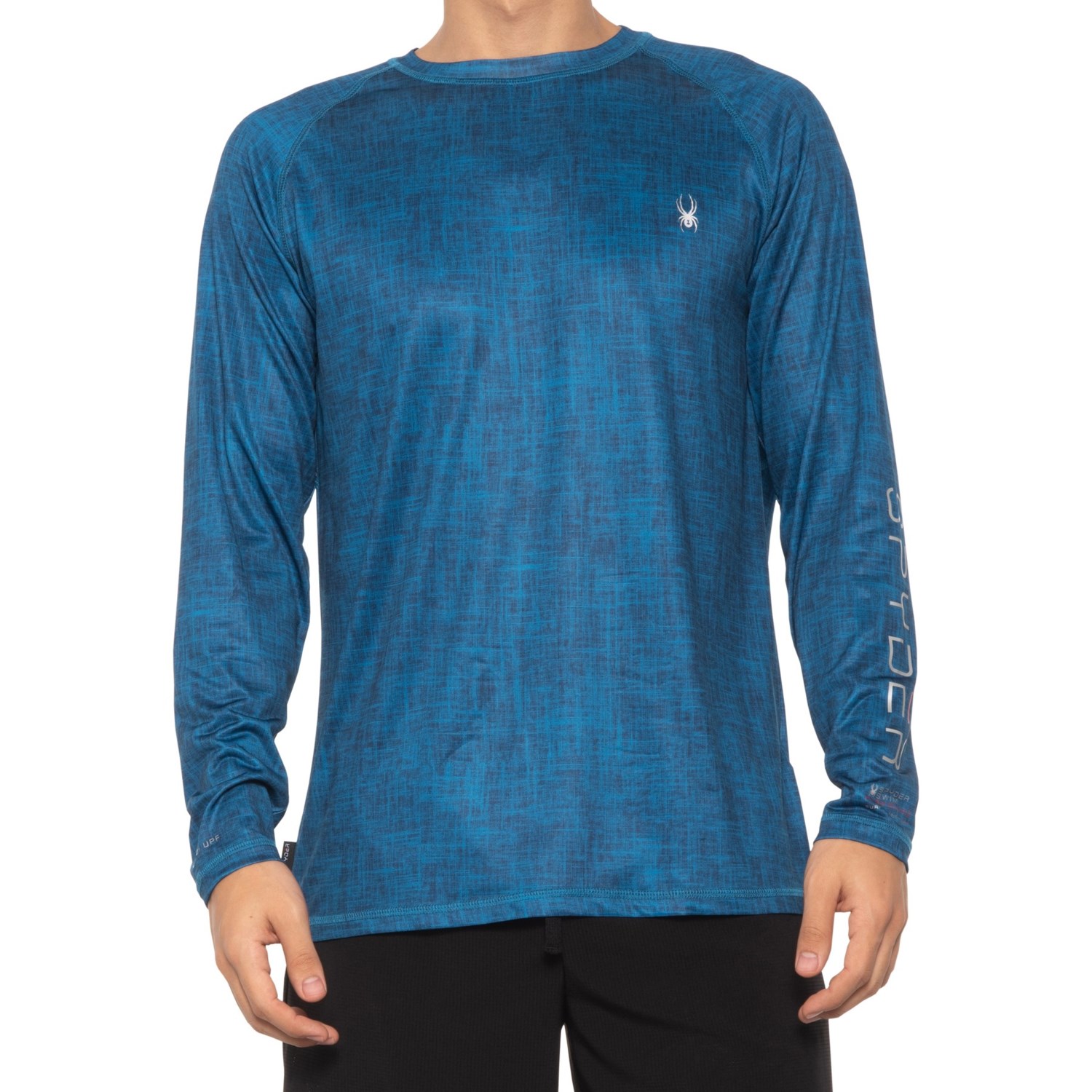Spyder Print Rash Guard (For Men)