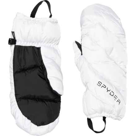 Spyder Puffer Mittens - Insulated (For Women) in White