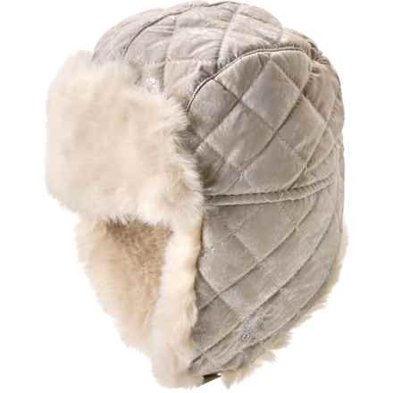 Spyder Quilted Trapper Hat (For Kids) in Pearl