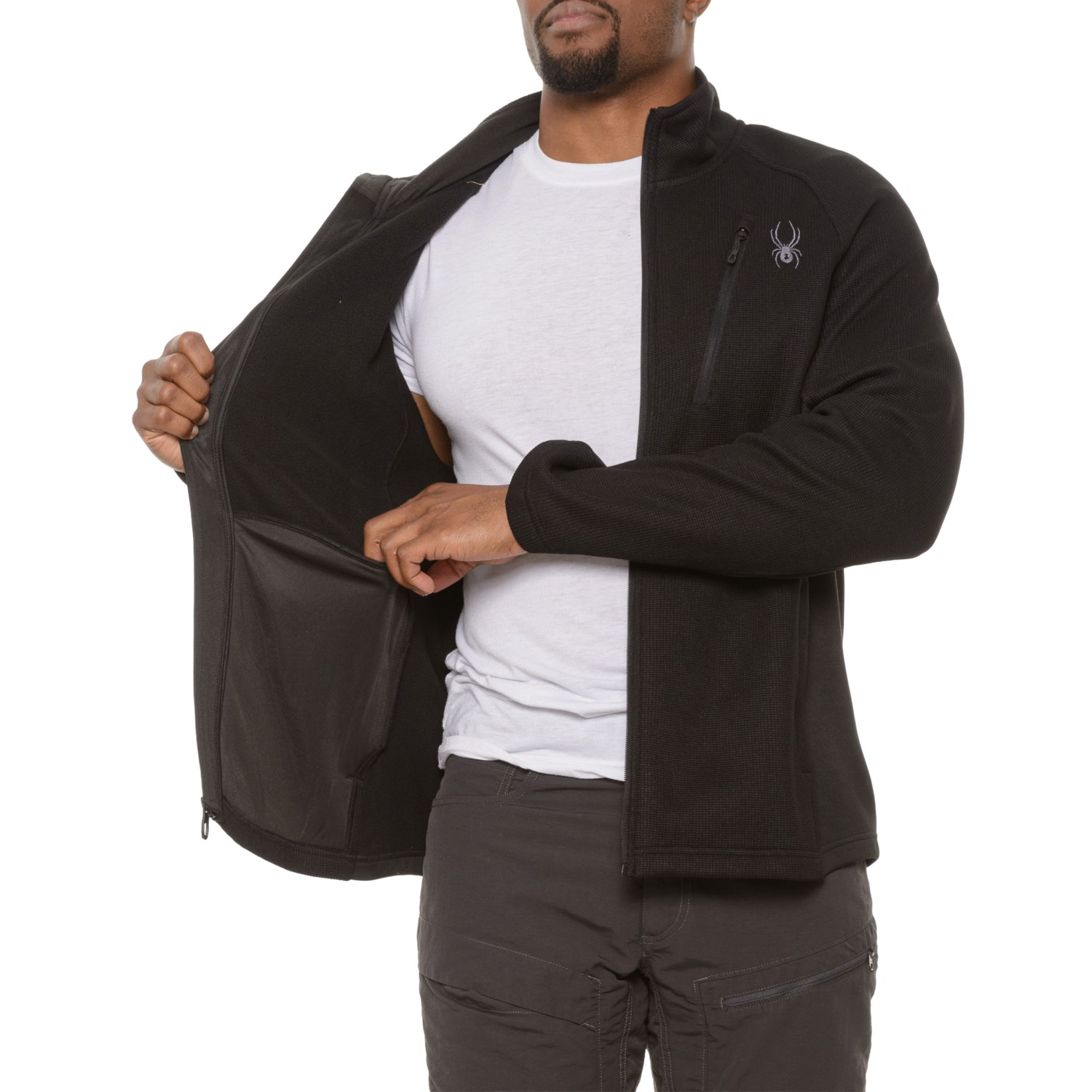 spyder men's raider 2.0 full zip jacket