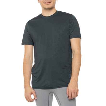 Spyder Reflective Logo Active Crew Neck T-Shirt - Short Sleeve in Blazing Black