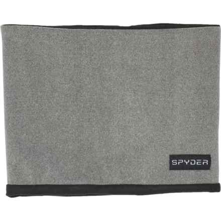 Spyder Reversible Neck Gaiter in Pewter Heather